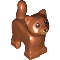 Lego kočka, tmavě oranžová (6381985)
